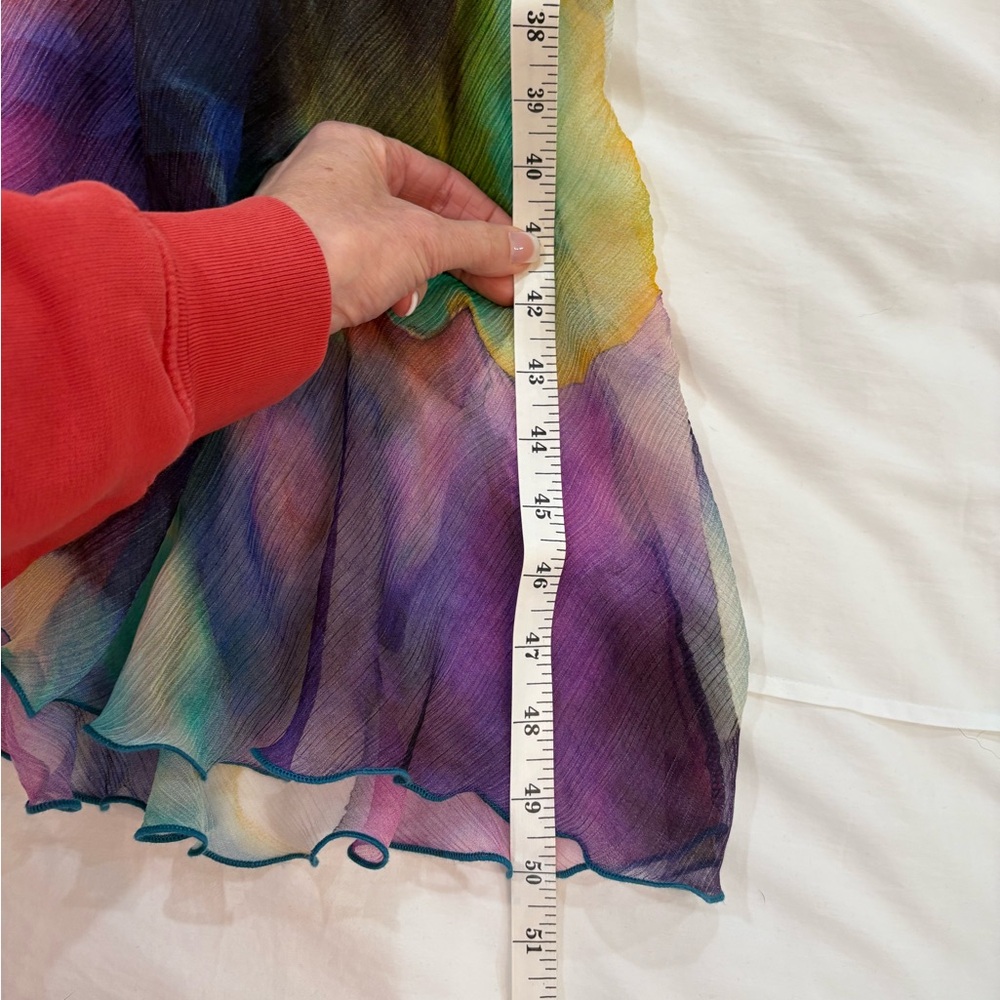Cartise sleeveless dress with asymmetrical hem. Size 4 - Picture 15 of 15